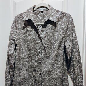 Womens Non-Iron Fitted Dress Shirt